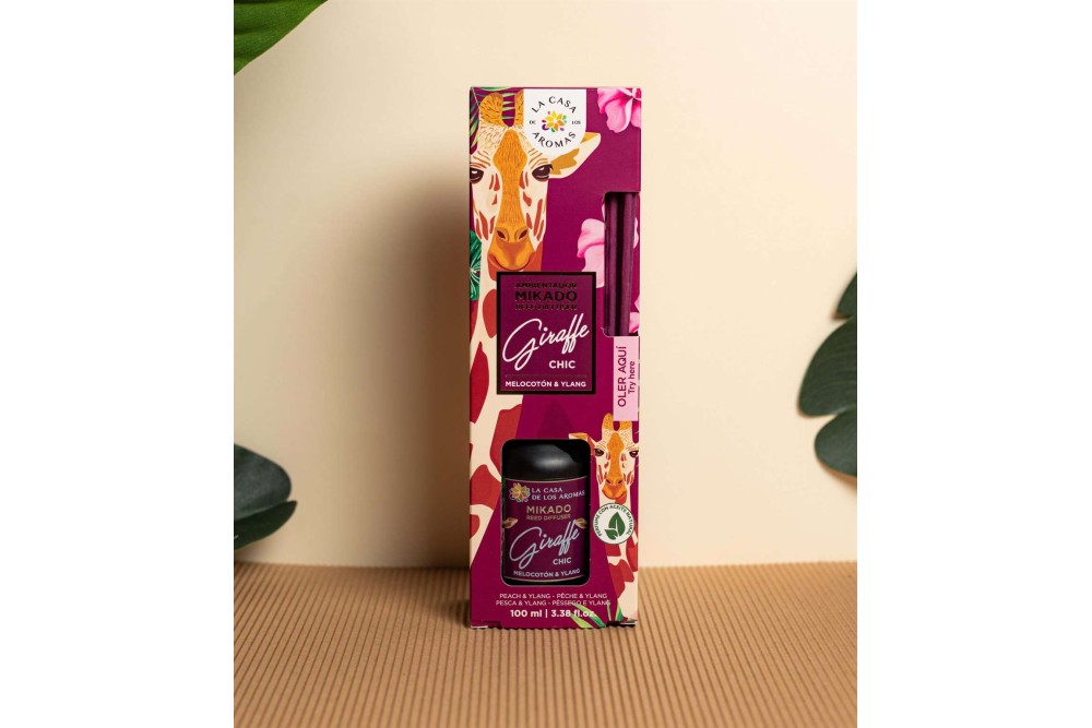 Αρωματικό χώρου με sticks ylang & ροδάκινο 100ml