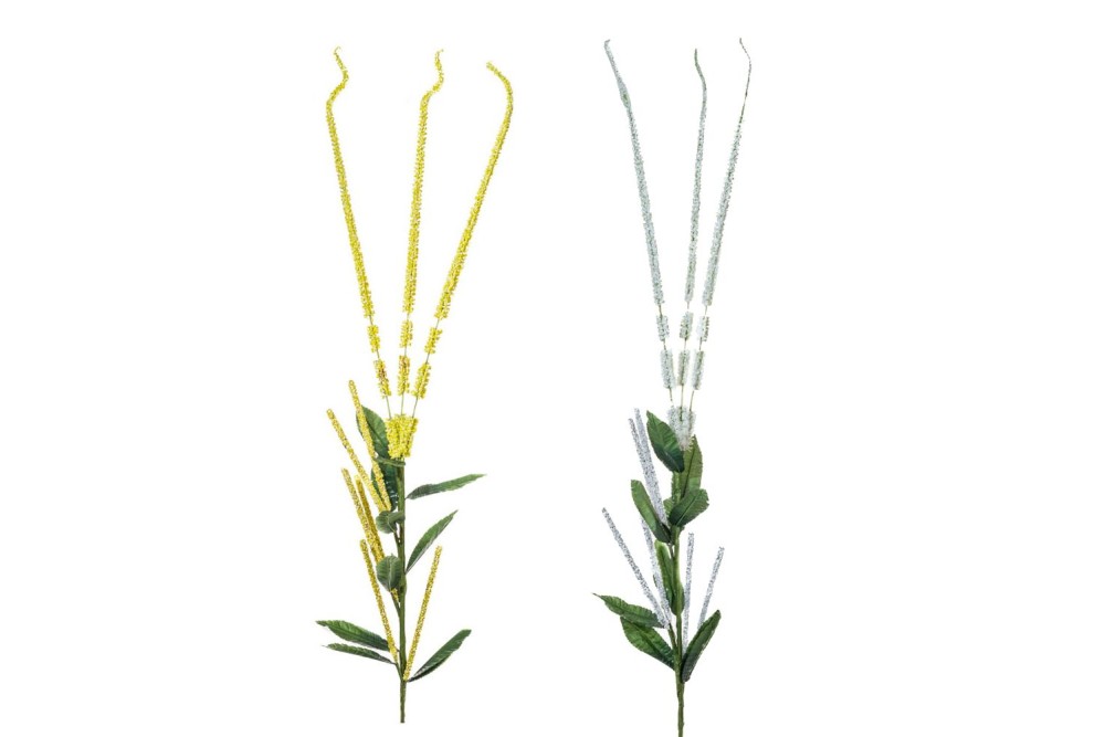 ΚΛΑΔΙ  ΑΣΠΡΟ-ΚΙΤΡΙΝΟ 105εκ