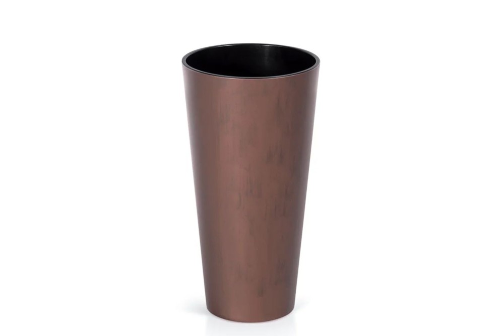 TUBUS SLIM CORTEN STEEL ΠΛΑΣΤΙΚΟ ΚΑΣΠΩ 30Χ30Χ57ΕΚ