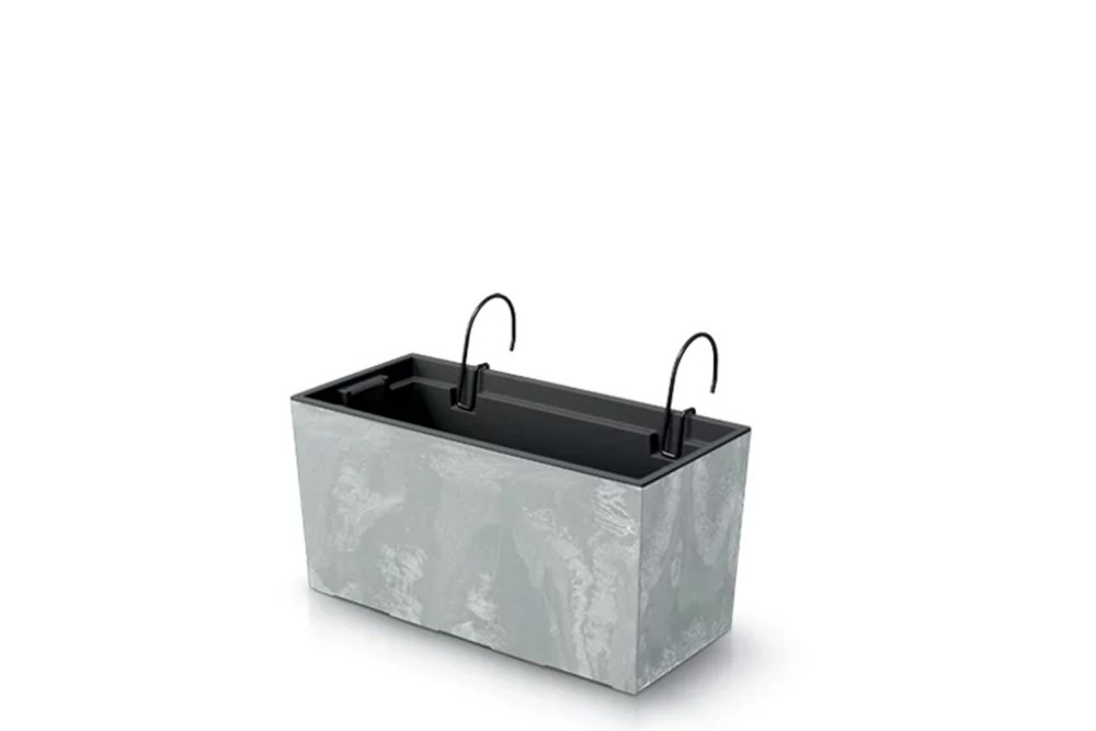 URBI CASE BETTON EFFECT W CONCRETE ΠΛΑΣΤΙΚΟ ΚΑΣΠΩ 39,5X18,5X19,5ΕΚ