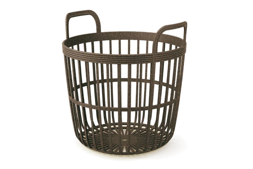 ZOE BASKET ECO WOOD ΚΑΦΕ ΠΛΑΣΤΙΚΟ ΚΑΛΑΘΙ Φ42Χ41ΕΚ