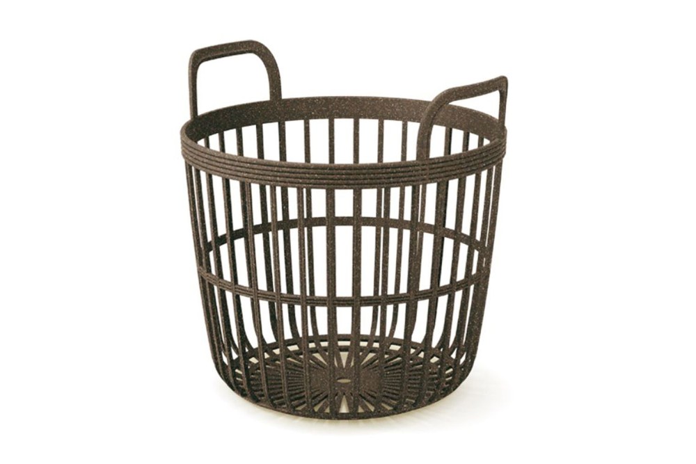 ZOE BASKET ECO WOOD ΚΑΦΕ ΠΛΑΣΤΙΚΟ ΚΑΛΑΘΙ Φ36Χ36ΕΚ