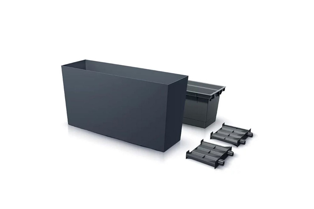 URBI CASE M ΑΝΘΡΑΚΙ ΠΛΑΣΤΙΚΗ ΖΑΡΝΤΙΝΙΕΡΑ 77Χ23,5Χ41ΕΚ