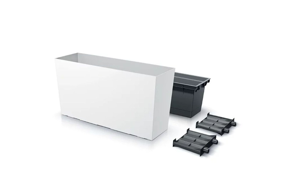 URBI CASE M ΛΕΥΚΗ ΠΛΑΣΤΙΚΗ ΖΑΡΝΤΙΝΙΕΡΑ 77Χ23,5Χ41ΕΚ