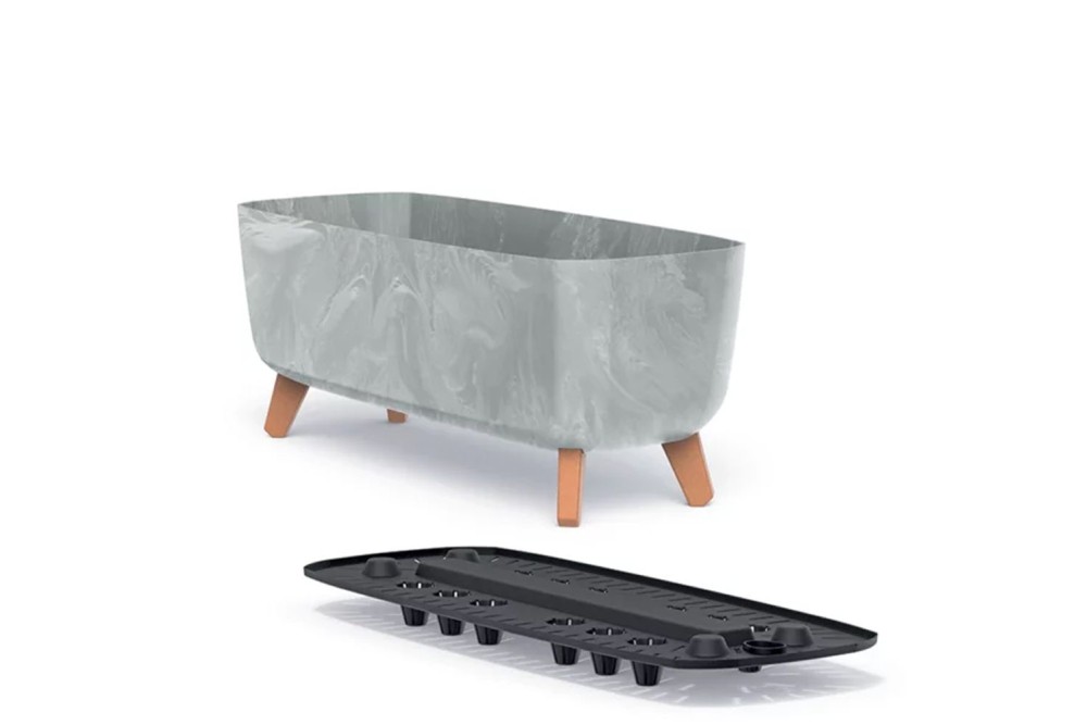 GRACIA CASE BETON EFFECT CONCRETE ΠΛΑΣΤΙΚΟ ΚΑΣΠΩ 40X19,5Χ18ΕΚ