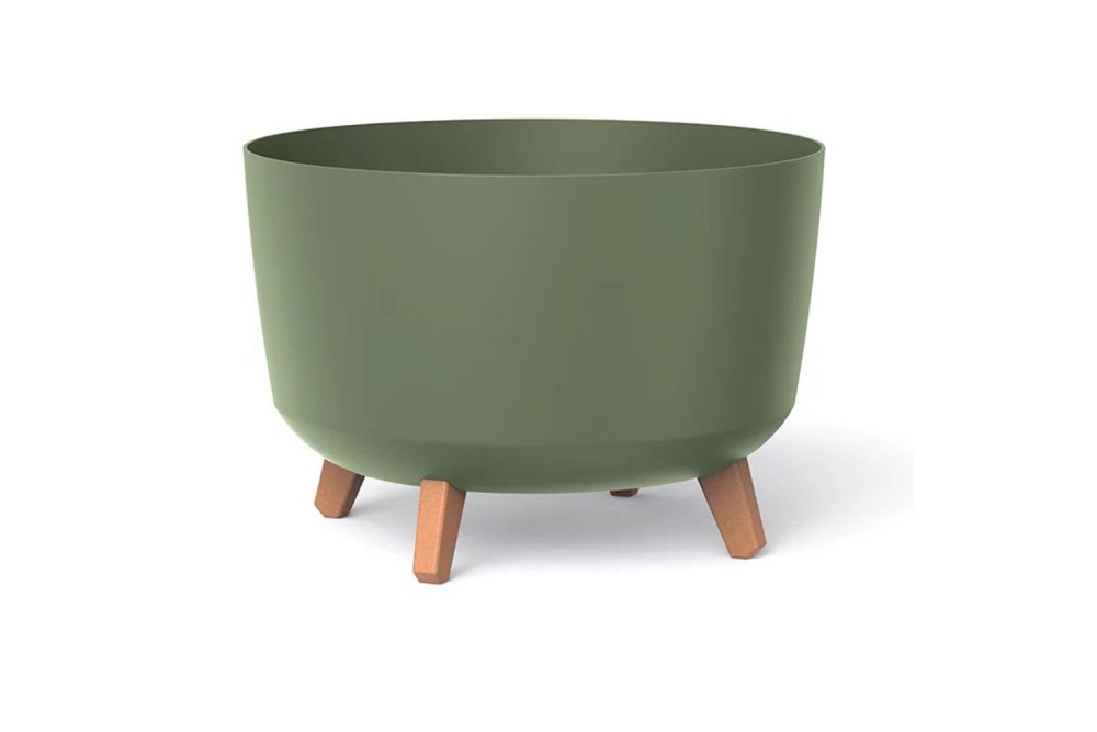 GRACIA EARTHY GREEN ΠΛΑΣΤΙΚΟ ΚΑΣΠΩ 34Χ34Χ24ΕΚ