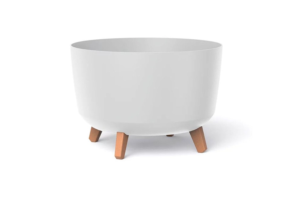 GRACIA ΛΕΥΚΟ ΠΛΑΣΤΙΚΟ ΚΑΣΠΩ 34Χ34Χ24ΕΚ