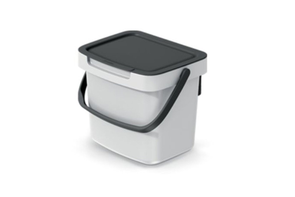 SYSTEMA Q collect ΓΚΡΙ ΠΛΑΣΤΙΚΟΣ ΚΑΔΟΣ 3LT