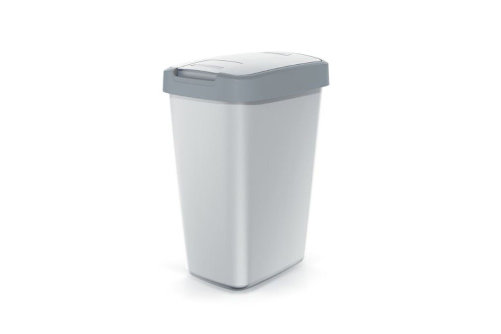 COMPACTA Q ΓΚΡΙ ΠΛΑΣΤΙΚΟΣ ΚΑΔΟΣ 12LT