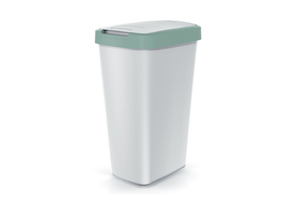 COMPACTA Q ΑΝΟΙΧΤΟ ΠΡΑΣΙΝΟ ΓΚΡΙ ΠΛΑΣΤΙΚΟΣ ΚΑΔΟΣ 45LT