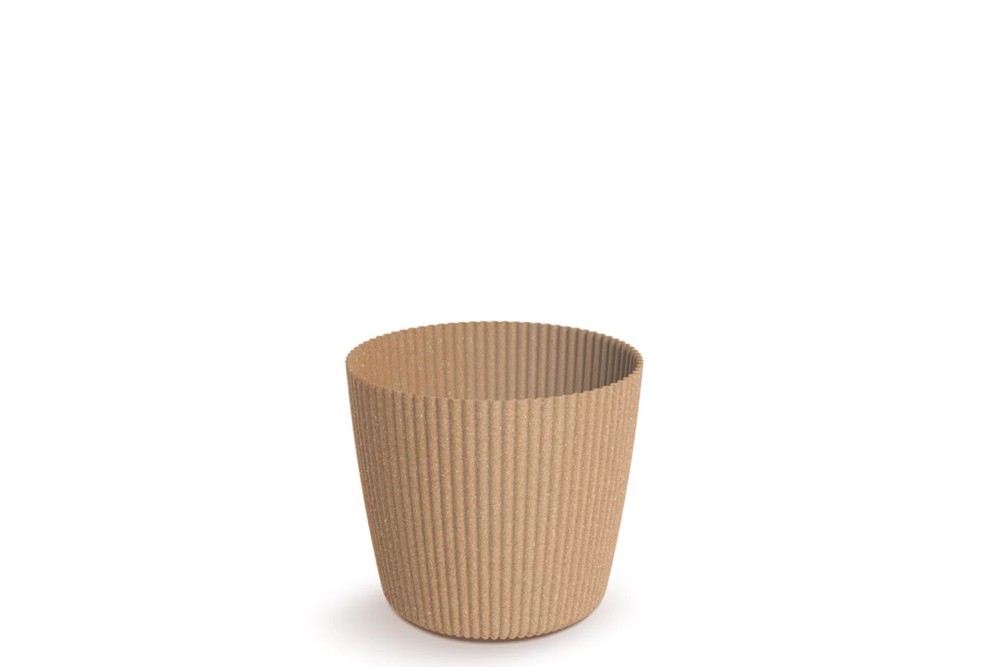 MILLY ROUND ECO WOOD ΦΥΣΙΚΟ ΧΡΩΜΑ ΠΛΑΣΤΙΚΟ ΚΑΣΠΩ Φ30Χ26ΕΚ