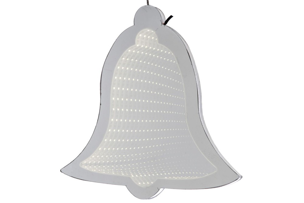 ΚΑΜΠΑΝΑ 3D LED 30ΕΚ ΨΥΧΡΟ ΛΕΥΚΟ ΡΕΥΜΑ ΚΑΜΠΑΝΑ 3D LED 30ΕΚ ΨΥΧΡΟ ΛΕΥΚΟ ΡΕΥΜΑ