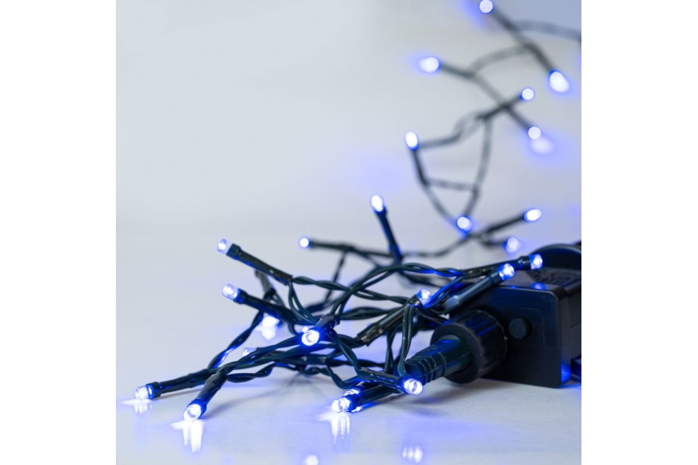 100 LED ΠΡΑΣΙΝΟ ΜΠΛΕ 8ΠΡΟΓΡΑΜ 5ΜΕΤΡΑ ΕΣΩΤ AND ΕΞΩΤ ΧΩΡΟΥ