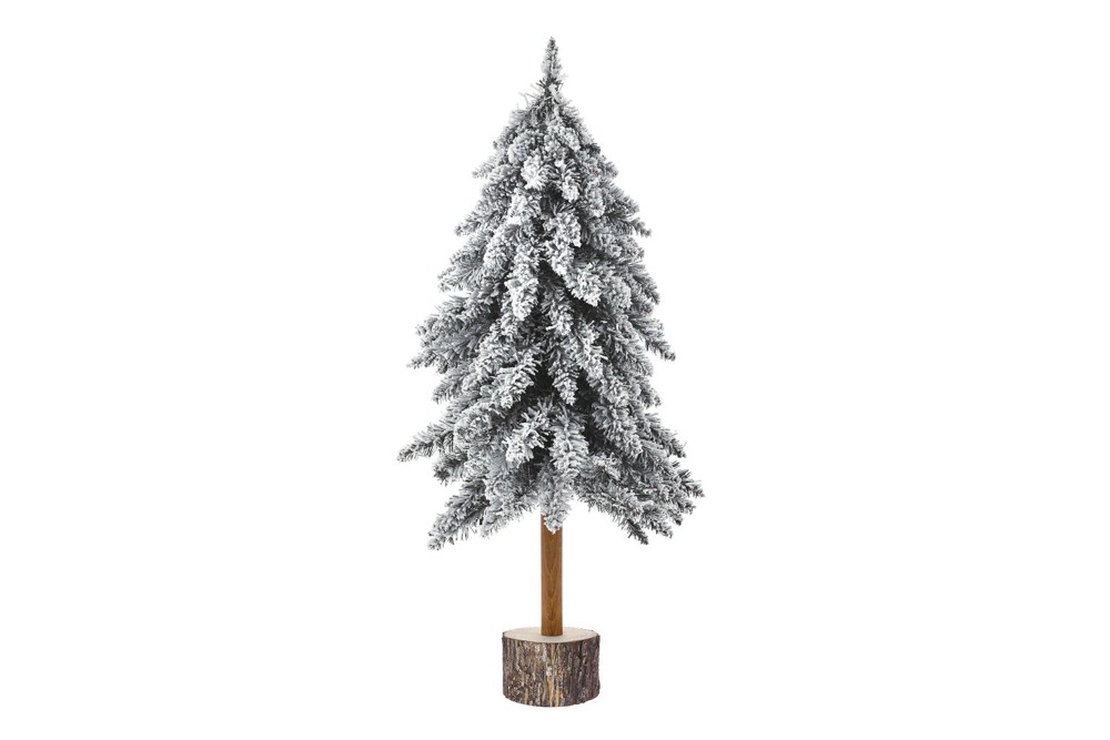 ΧΙΟΝΙΣΜΕΝΟ ΔΕΝΔΡΟ ΣΕ ΞΥΛΙΝΟ ΚΟΡΜΟ 100ΕΚ