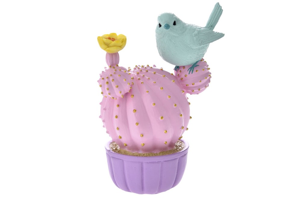 ΡΟΖ ΚΑΚΤΟΣ ΜΕ ΓΑΛΑΖΙΟ ΠΟΥΛΙ 10Χ7Χ13 ΕΚ ΑΠΟ ΠΟΛΥΡΕΖΙΝ