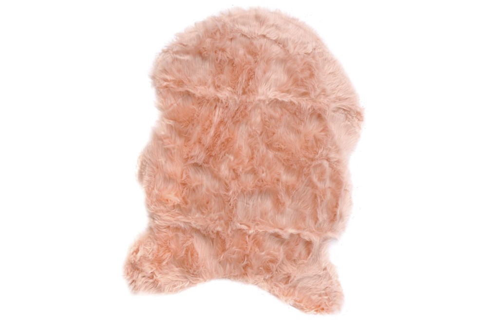 ΡΟΖ ΣΥΝΘΕΤΙΚΟ ΓΟΥΝΙΝΟ ΔΕΡΜΑ ΠΡΟΒΑΤΟΥ 90Χ120ΕΚ