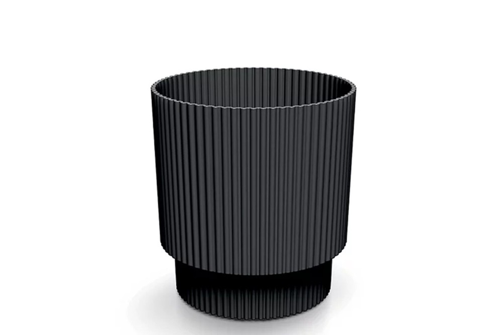 MILLY ROUND CHARCOAL ΠΛΑΣΤΙΚΟ ΚΑΣΠΩ