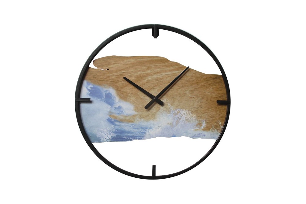 ΣΙΔΕΡΕΝΙΟ ΡΟΛΟΙ ΤΟΙΧΟΥ ΜΕ ΤΥΠΩΜΑ ΣΕ ΞΥΛΟ WAVES 55x55x4EK ΣΙΔΕΡΕΝΙΟ ΡΟΛΟΙ ΤΟΙΧΟΥ ΜΕ ΤΥΠΩΜΑ ΣΕ ΞΥΛΟ WAVES 55x55x4EK