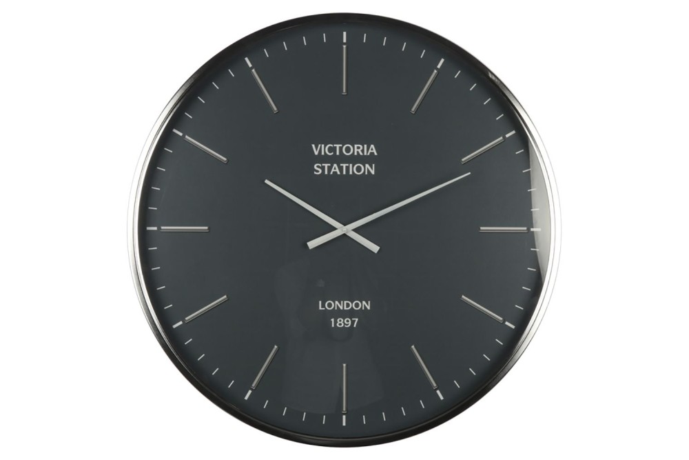 ΑΣΗΜΙ ΜΕΤΑΛΛΙΚΟ ΡΟΛΟΙ ΤΟΙΧΟΥ ΜΕ ΓΥΑΛΙ 75X6EK ΑΣΗΜΙ ΜΕΤΑΛΛΙΚΟ ΡΟΛΟΙ ΤΟΙΧΟΥ ΜΕ ΓΥΑΛΙ 75X6EK