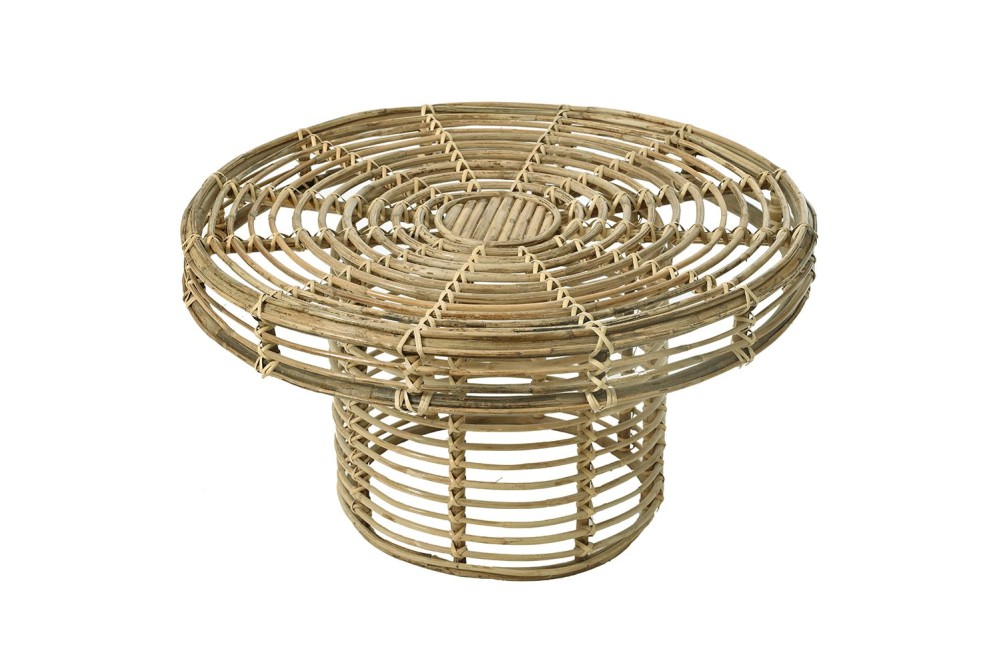 ΨΑΘΙΝΟ BAMBOO ΤΡΑΠΕΖΙ 81x81x45EK ΨΑΘΙΝΟ BAMBOO ΤΡΑΠΕΖΙ 81x81x45EK