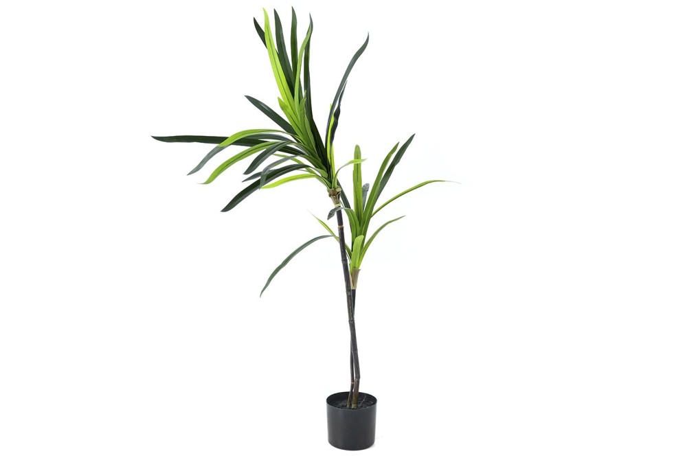 ΤΕΧΝΗΤΟ ΔΕΝΤΡΟ ΔΡΑΚΑΙΝΑ 125 ΕΚ ΣΕ ΜΑΥΡΗ ΠΛΑΣΤΙΚΗ ΓΛΑΣΤΡΑ