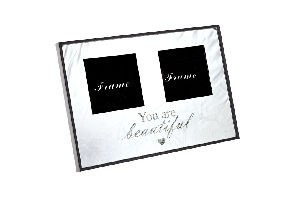 ΔΙΠΛΗ ΓΥΑΛΙΝΗ ΚΟΡΝΙΖΑ 29x20EK YOU ARE BEAUTIFUL ΔΙΠΛΗ ΓΥΑΛΙΝΗ ΚΟΡΝΙΖΑ 29x20EK YOU ARE BEAUTIFUL