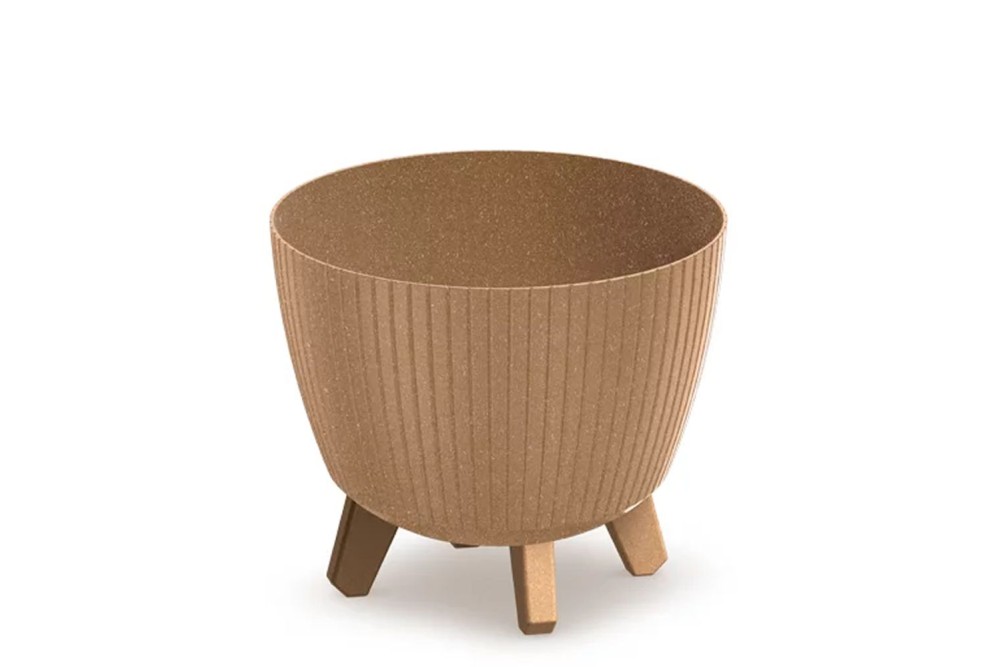 LAMIA ECO WOOD ΦΥΣΙΚΟ ΧΡΩΜΑ ΠΛΑΣΤΙΚΟ ΚΑΣΠΩ 29Χ29Χ24ΕΚ