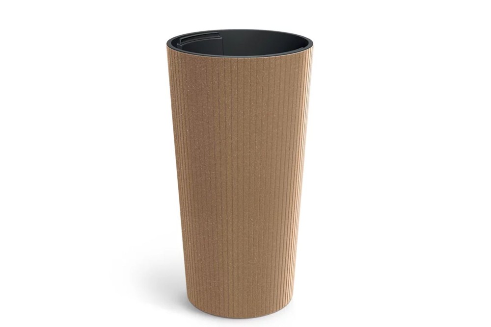 LAMIA SLIM ECO WOOD ΦΥΣΙΚΟ ΧΡΩΜΑ ΠΛΑΣΤΙΚΟ ΚΑΣΠΩ Φ30Χ57,5ΕΚ