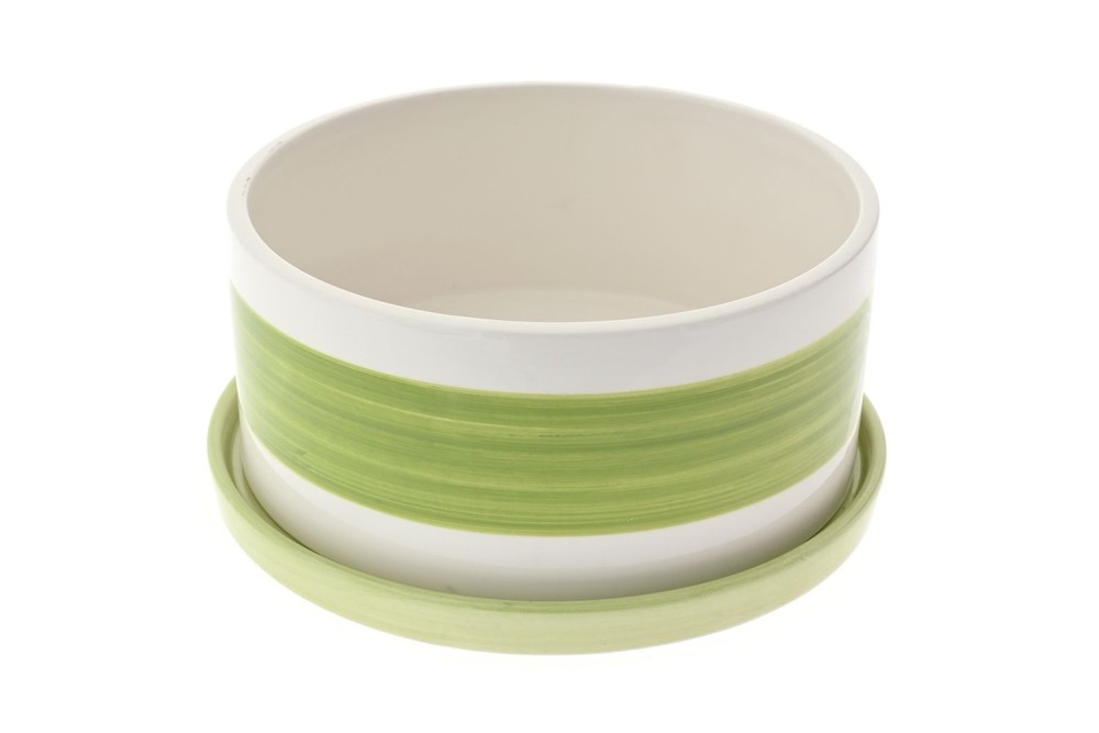 ΠΡΑΣΙΝΟ ΚΕΡΑΜΙΚΟ ΚΑΣΠΩ ΜΕ ΠΙΑΤΑΚΙ 20Χ20Χ10ΕΚ