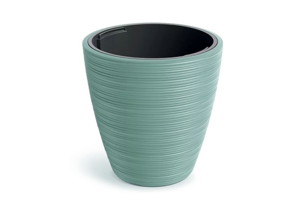 VENA ROUND ΣΚΟΥΡΟ ΠΡΑΣΙΝΟ ΠΛΑΣΤΙΚΟ ΚΑΣΠΩ Φ30Χ30ΕΚ