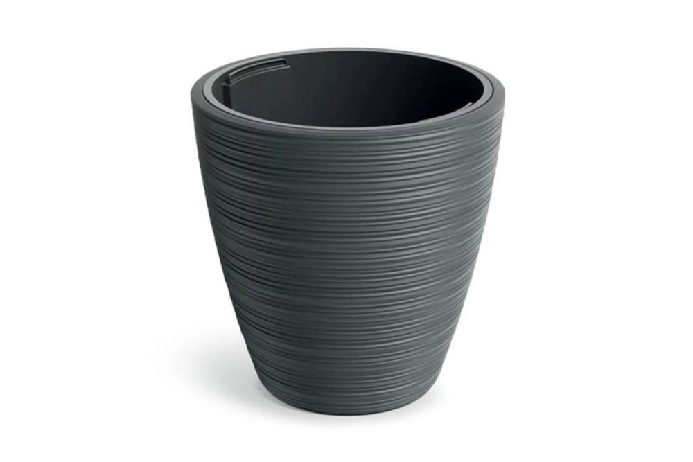 VENA ROUND ΣΚΟΥΡΟ ΓΚΡΙ ΠΛΑΣΤΙΚΟ ΚΑΣΠΩ Φ40Χ40ΕΚ