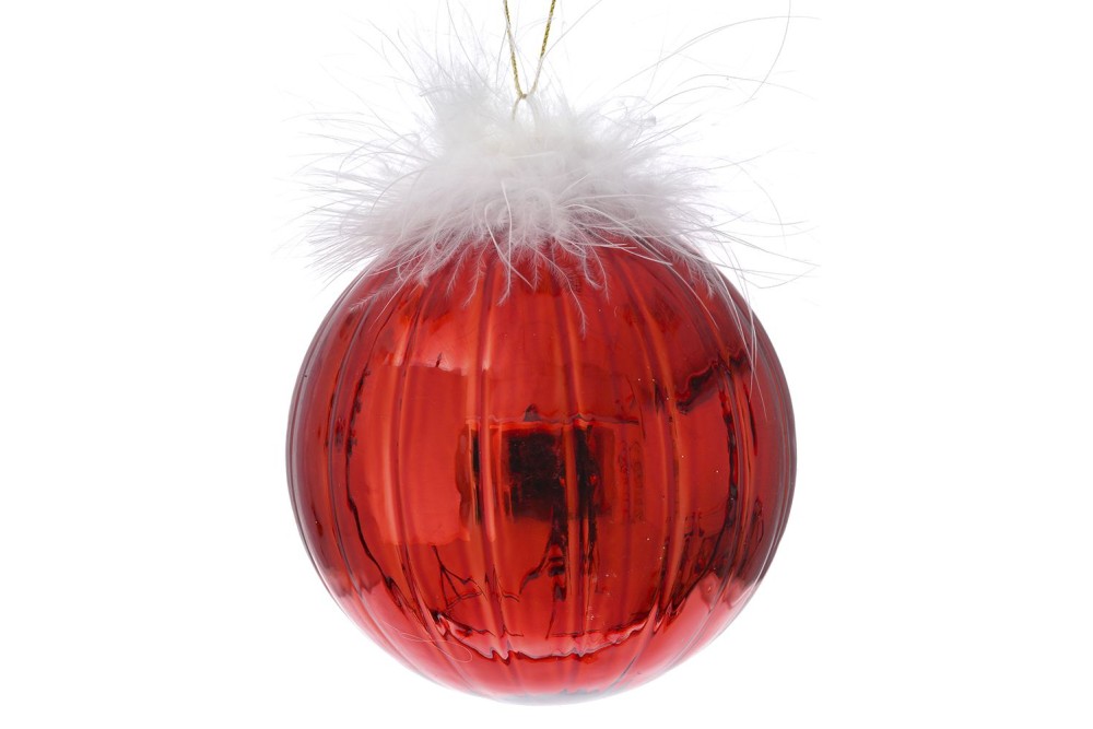 ΚΟΚΚΙΝΗ ΓΥΑΛΙΝΗ ΜΠΑΛΑ ΜΕ ΠΟΥΠΟΥΛΑ 10ΕΚ ΣΕΤ 4