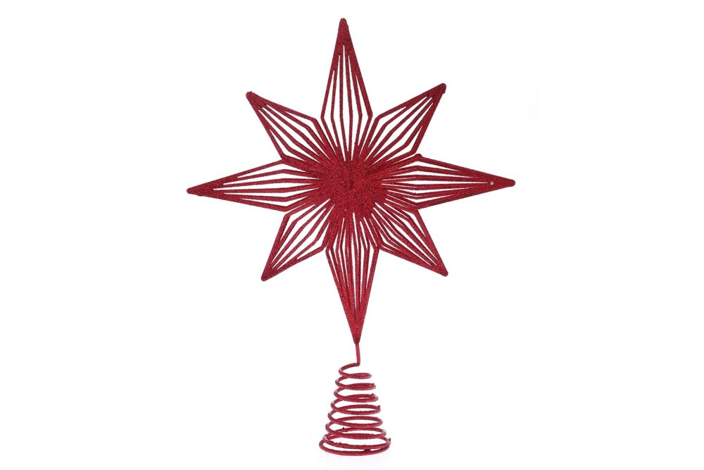 ΚΟΚΚΙΝΟ ΑΣΤΕΡΙ ΚΟΡΥΦΗ ΔΕΝΤΡΟΥ 22Χ30ΕΚ