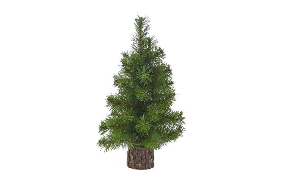 ΠΡΑΣΙΝΟ ΔΕΝΔΡΑΚΙ ΣΕ ΞΥΛΙΝΗ ΒΑΣΗ 45ΕΚ