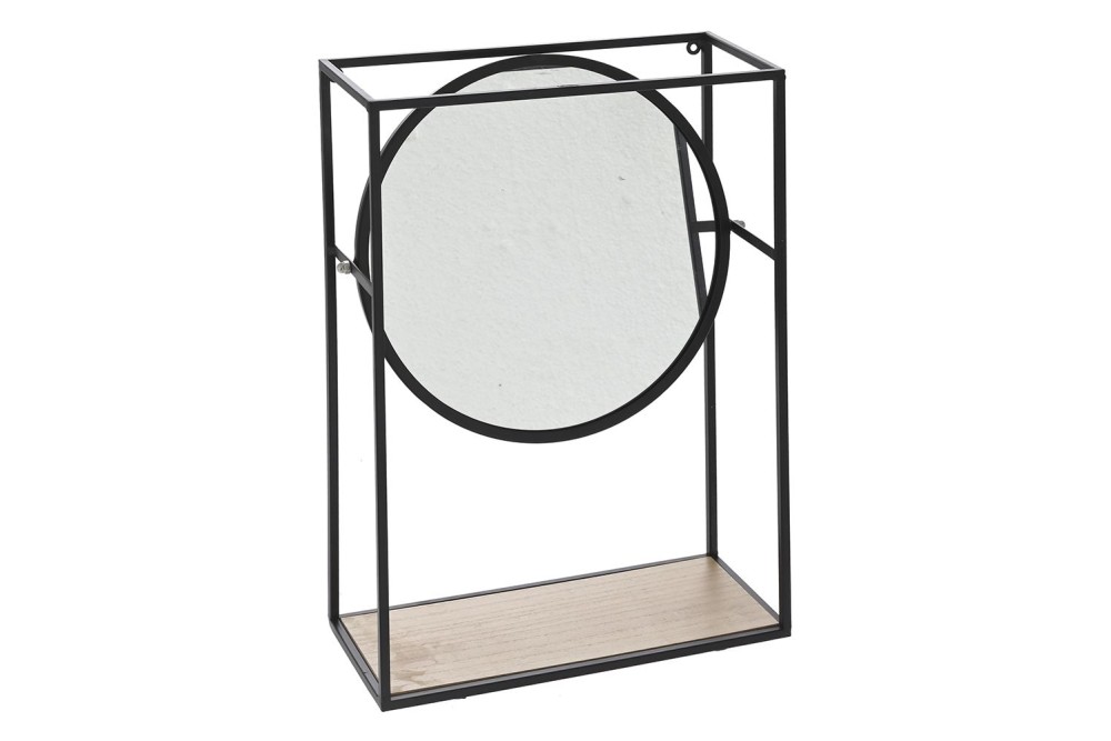 ΜΑΥΡΟ ΜΕΤΑΛΛΙΚΟ ΡΑΦΙ ΜΕ ΚΑΘΡΕΦΤΗ 36Χ15Χ50 ΕΚ ΜΑΥΡΟ ΜΕΤΑΛΛΙΚΟ ΡΑΦΙ ΜΕ ΚΑΘΡΕΦΤΗ 36Χ15Χ50 ΕΚ