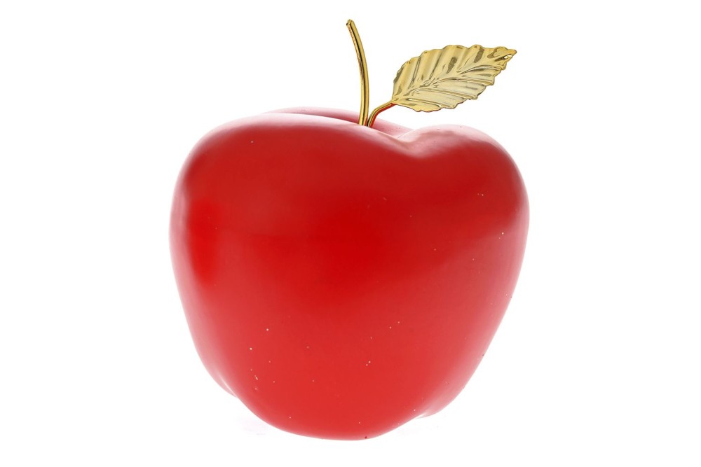 ΚΟΚΚΙΝΟ ΧΡΥΣΟ ΚΕΡΑΜΙΚΟ ΜΗΛΟ Φ12Χ15ΕΚ