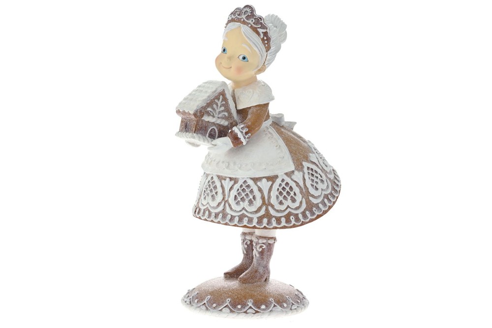 ΚΑΦΕ ΠΟΛΥΡΕΖΙΝ ΚΥΡΙΑ ΜΕ GINGERBREAD 21Χ17Χ33ΕΚ