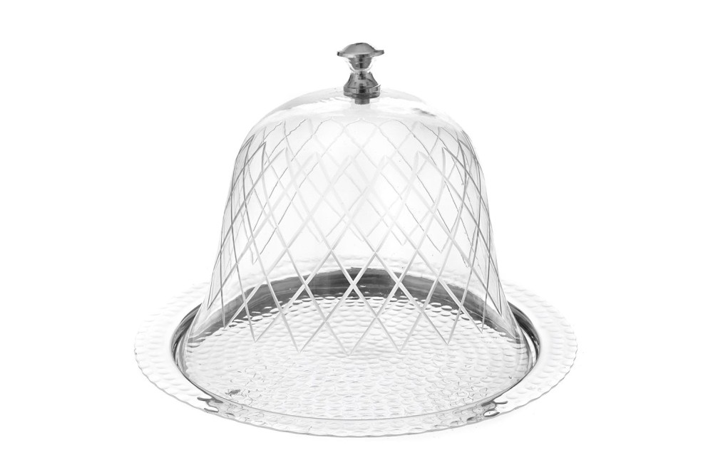 ΑΣΗΜΙ ΣΤΡΟΓΓΥΛΟΣ ΜΕΤΑΛΛΙΚΟΣ ΔΙΣΚΟΣ ΜΕ ΓΥΑΛΙΝΗ ΚΑΜΠΑΝΑ 30x25EK ΑΣΗΜΙ ΣΤΡΟΓΓΥΛΟΣ ΜΕΤΑΛΛΙΚΟΣ ΔΙΣΚΟΣ ΜΕ ΓΥΑΛΙΝΗ ΚΑΜΠΑΝΑ 30x25EK