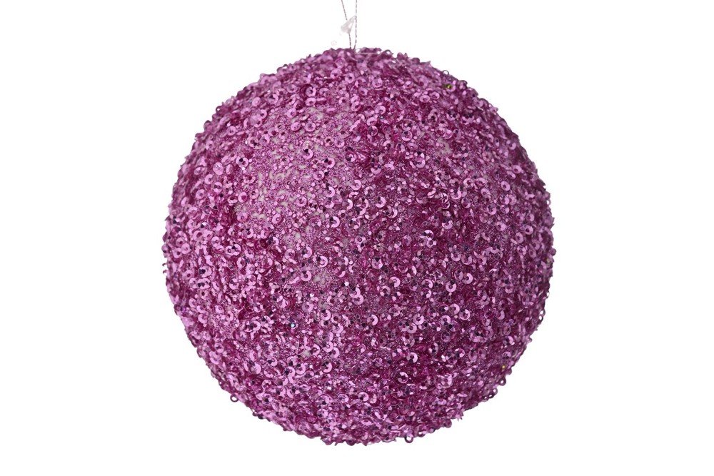 ΡΟΖ GLITTER FOAM ΜΠΑΛΑ 15ΕΚ