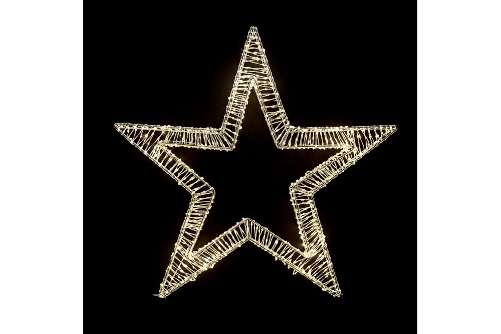 ΑΣΤΕΡΙ 78Χ12Χ78 ΕΚ 1200 LED ΖΕΣΤΟ ΛΕΥΚΟ ΕΞΩΤΕΡΙΚΟΥ ΧΩΡΟΥ IP44