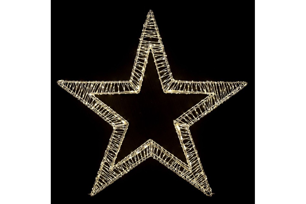 ΑΣΤΕΡΙ 100Χ15Χ100 ΕΚ 1600 LED ΖΕΣΤΟ ΛΕΥΚΟ ΕΞΩΤΕΡΙΚΟΥ ΧΩΡΟΥ IP44