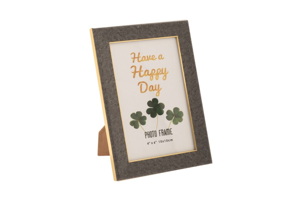 ΚΟΡΝΙΖΑ ΓΚΡΙ ΜΕΤΑΛΛΙΚΗ ΜΕ ΧΡΥΣΗ ΜΕΤΑΛΛΙΚΗ ΛΕΠΤΟΜΕΡΕΙΑ 13Χ18ΕΚ