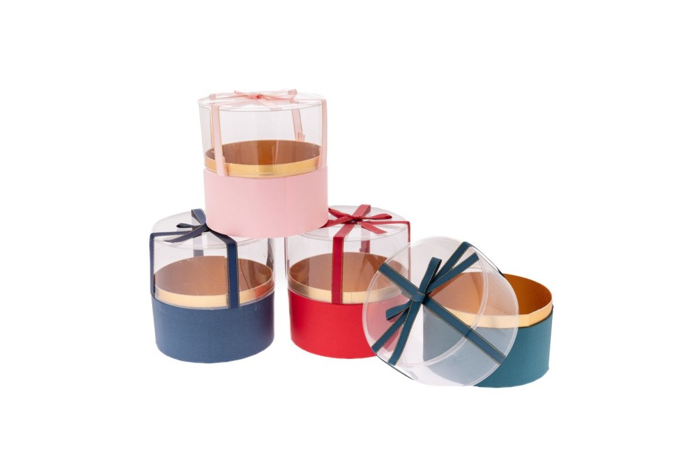 ΣΤΡΟΓΓΥΛΟ ΚΟΥΤΙ ΔΩΡΟΥ ΜΕ PVC Φ13x12.5EK 4 ΧΡΩΜΑΤΑ