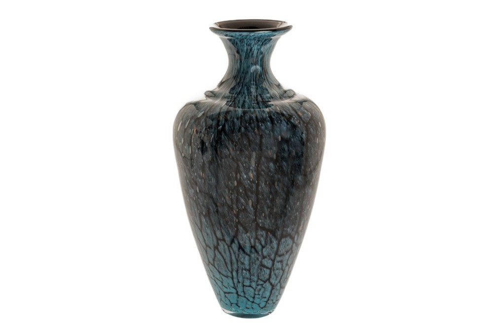 ΒΑΖΟ ΜΠΛΕ ΜΑΥΡΟ ΓΥΑΛΙΝΟ Φ25Χ50ΕΚ ΒΑΖΟ ΜΠΛΕ ΜΑΥΡΟ ΓΥΑΛΙΝΟ Φ25Χ50ΕΚ