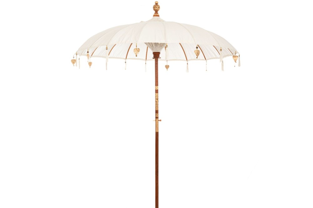 ΟΜΠΡΕΛΑ ΛΕΥΚΗ Φ185ΕΚxΗ260ΕΚ BALI ΟΜΠΡΕΛΑ ΛΕΥΚΗ Φ185ΕΚxΗ260ΕΚ BALI