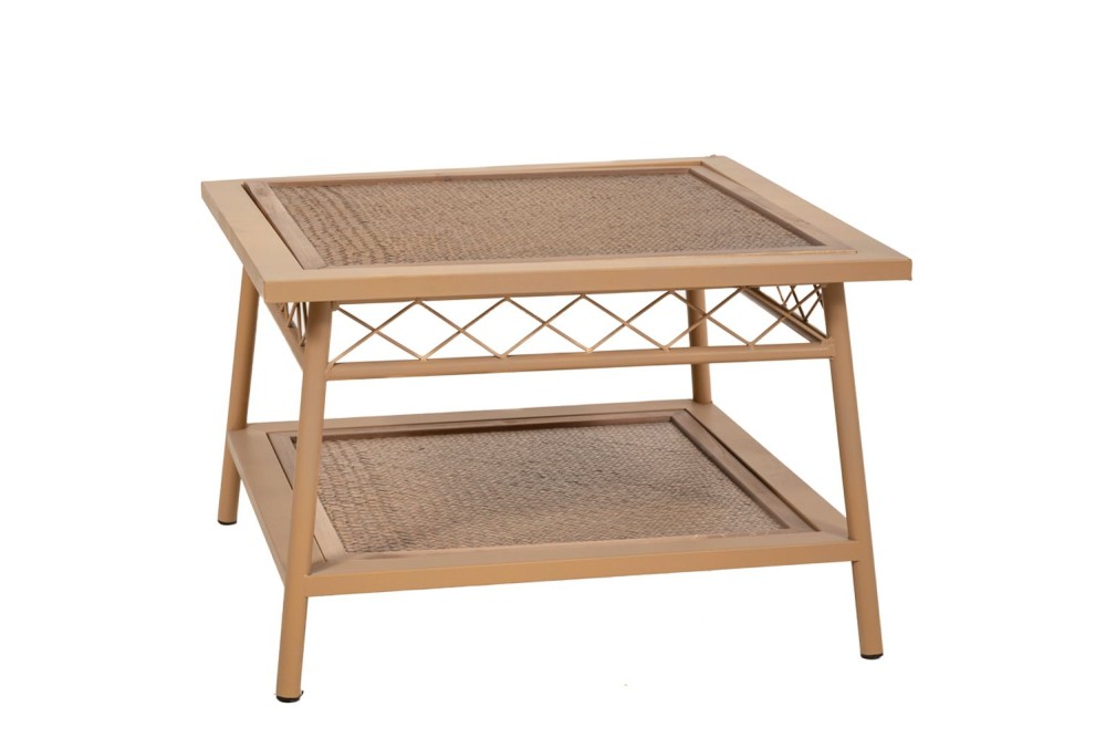 ΜΕΤΑΛΛΙΚΟ-ΞΥΛΙΝΟ ΤΡΑΠΕΖΙ 60x60x40EK