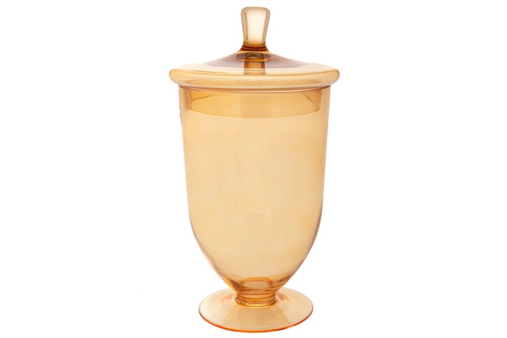 ΓΥΑΛΙΝΗ ΜΕΛΙ ΦΟΝΤΑΝΙΕΡΑ ΜΕ ΚΑΠΑΚΙ Φ20Χ34ΕΚ