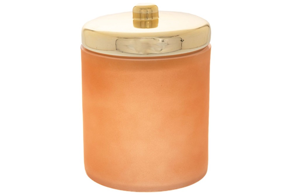 ΠΟΡΤΟΚΑΛΙ ΓΥΑΛΙΝΟ ΔΟΧΕΙΟ ΜΕ ΧΡΥΣΟ ΚΑΠΑΚΙ Φ20Χ26ΕΚ