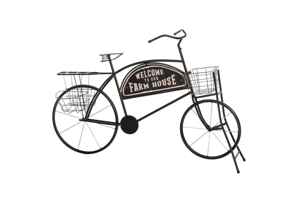 ΜΑΥΡΟ ΜΕΤΑΛΛΙΚΟ ΔΙΑΚΟΣΜΗΤΙΚΟ ΠΟΔΗΛΑΤΟ 134Χ32Χ85ΕΚ