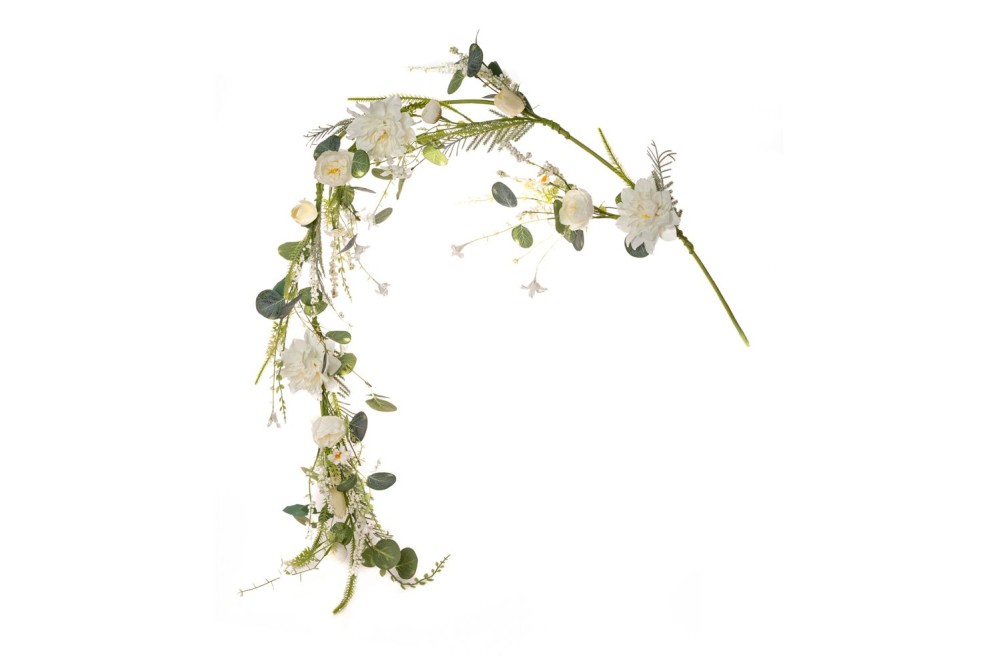 ΓΙΡΛΑΝΤΑ ΜΕ ΛΕΥΚΕΣ ΝΤΑΛΙΕΣ 150ΕΚ ΓΙΡΛΑΝΤΑ ΜΕ ΛΕΥΚΕΣ ΝΤΑΛΙΕΣ 150ΕΚ